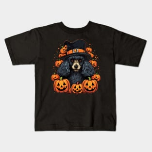 Poodle Halloween Kids T-Shirt